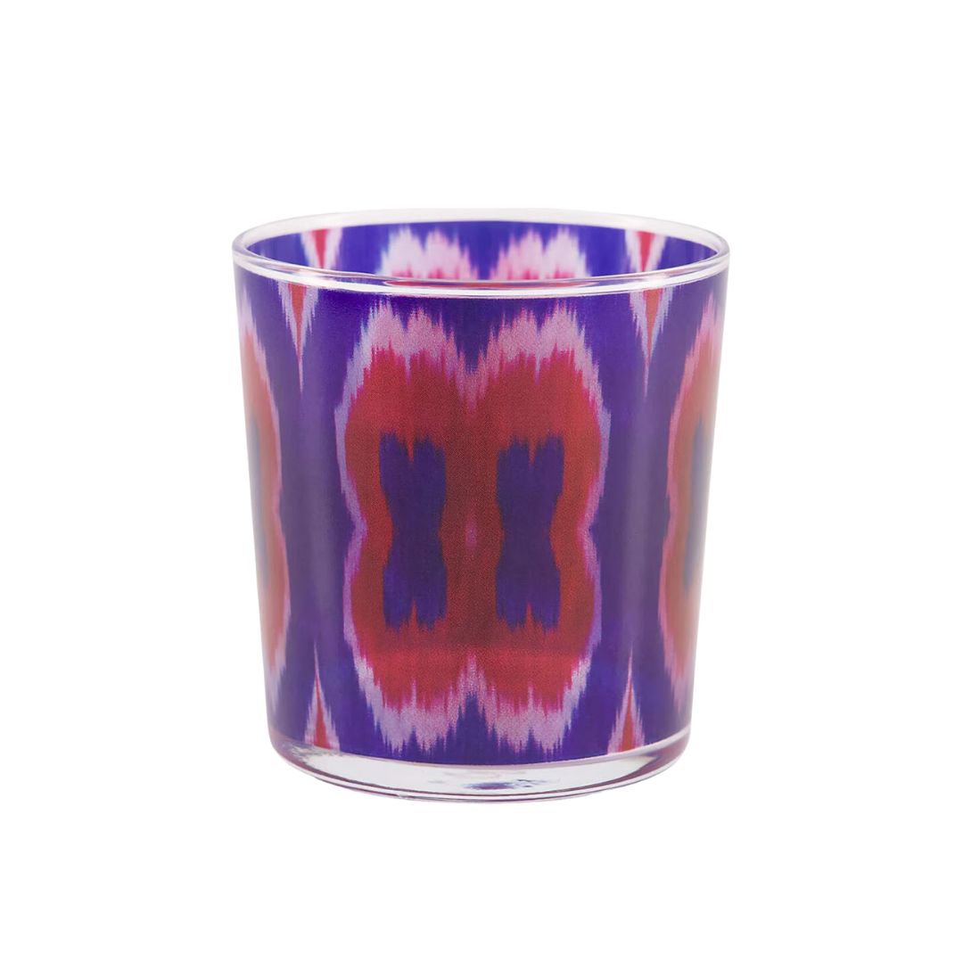 Ikat Tumbler | Blue & Red