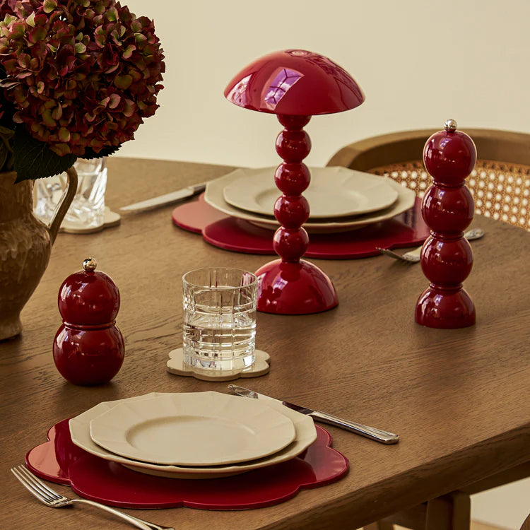 Bobbin Lacquer Salt or Pepper Mill | Cherry