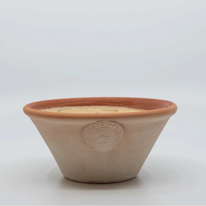 Three-Wick Tuberose Pottery Candle