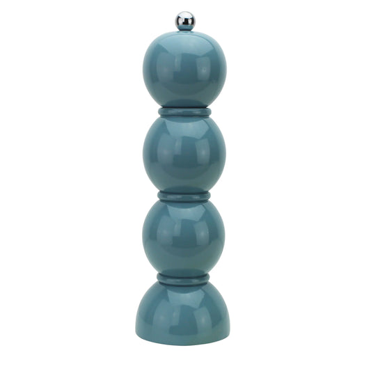 Bobbin Lacquer Salt or Pepper Mill | Chambray Blue