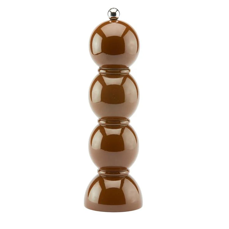 Bobbin Lacquer Salt or Pepper Mill | Chocolate