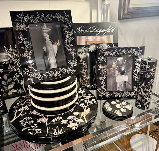 Black Chinoiserie Frames
