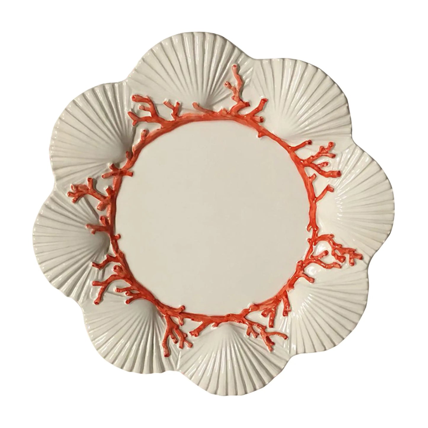 Coral Shell Salad/dessert plate (21 cm.)🪸 Regular $60