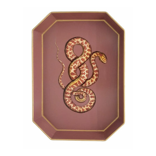 LARGE SNAKE TRAY NUDE