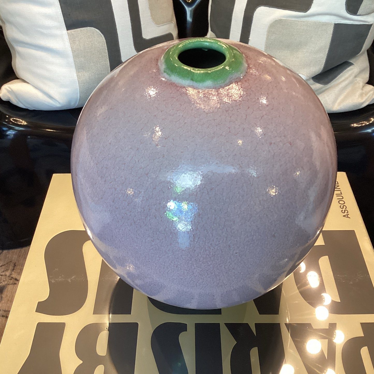 LILAC VINTAGE ARTISANS VASE
